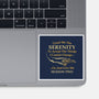 Grant Me The Serenity-None-Glossy-Sticker-kg07
