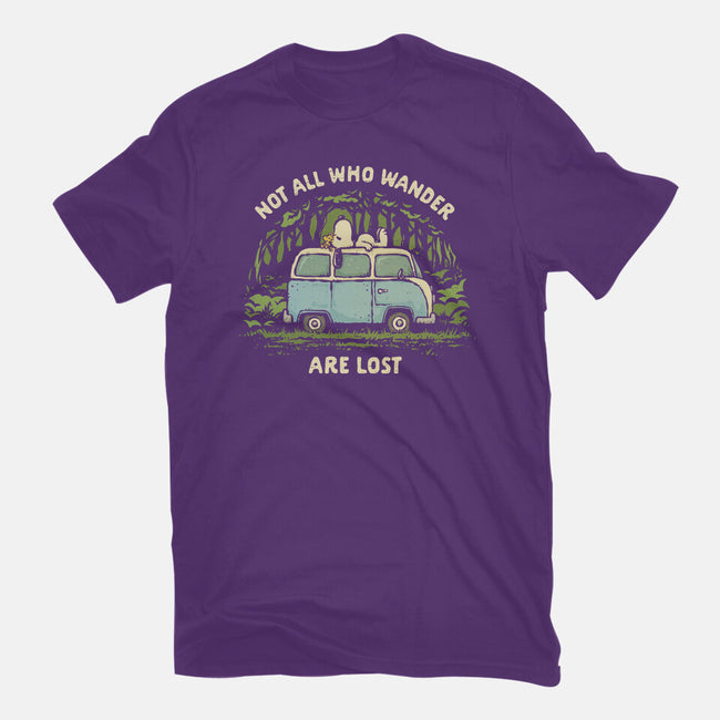 The Wandering Beagle-Youth-Basic-Tee-kg07