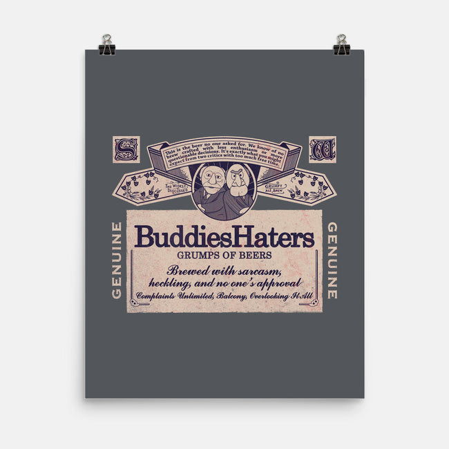 BuddiesHaters-None-Matte-Poster-NMdesign