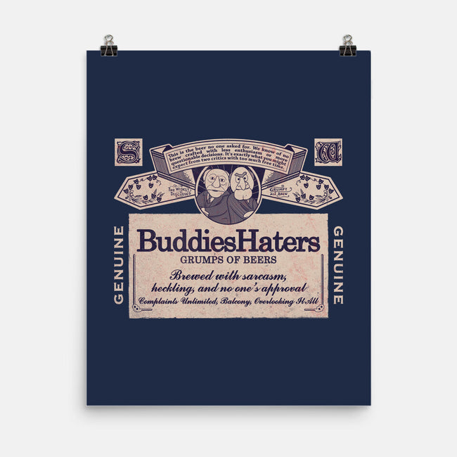 BuddiesHaters-None-Matte-Poster-NMdesign