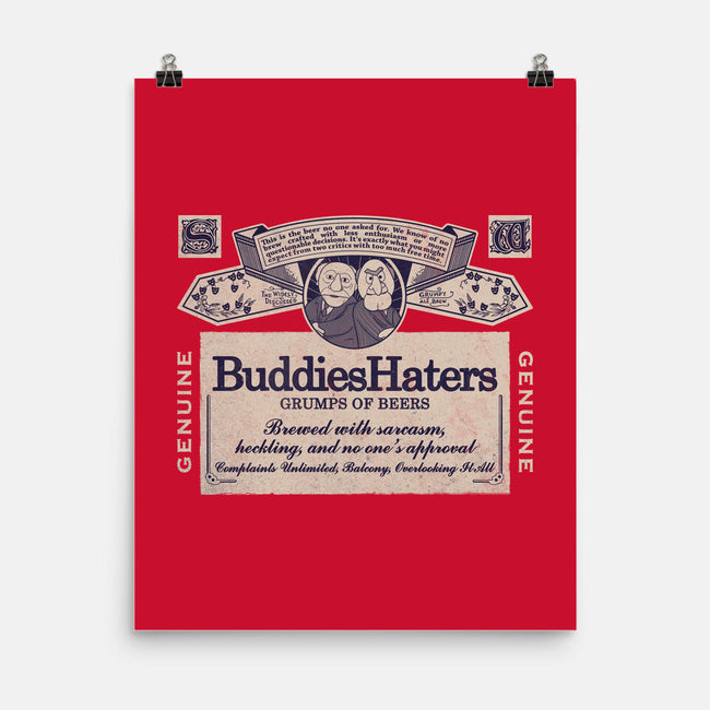 BuddiesHaters-None-Matte-Poster-NMdesign