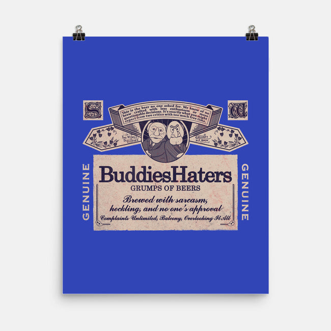 BuddiesHaters-None-Matte-Poster-NMdesign