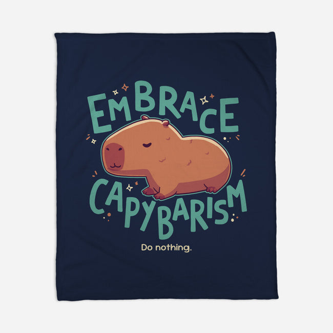 Capybarism-None-Fleece-Blanket-Geekydog