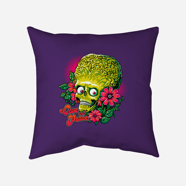 Love And Peace-None-Removable Cover w Insert-Throw Pillow-daobiwan