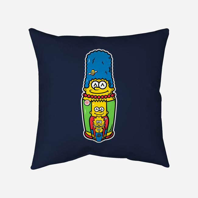Matryoshka Mom-None-Removable Cover w Insert-Throw Pillow-krisren28