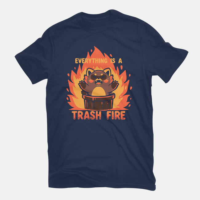 Everything Is A Trash Fire-Mens-Premium-Tee-TechraNova
