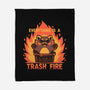 Everything Is A Trash Fire-None-Fleece-Blanket-TechraNova