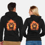 Everything Is A Trash Fire-Unisex-Zip-Up-Sweatshirt-TechraNova