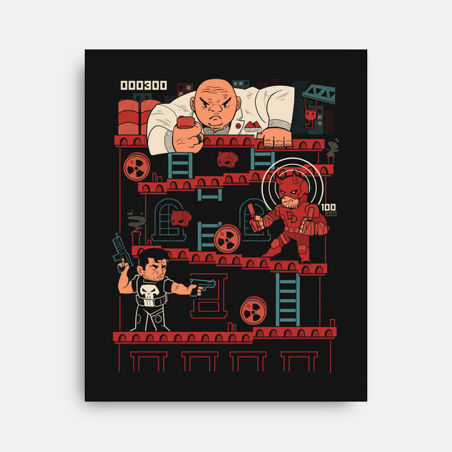 Hell’s Arcade-None-Stretched-Canvas-Heyra Vieira