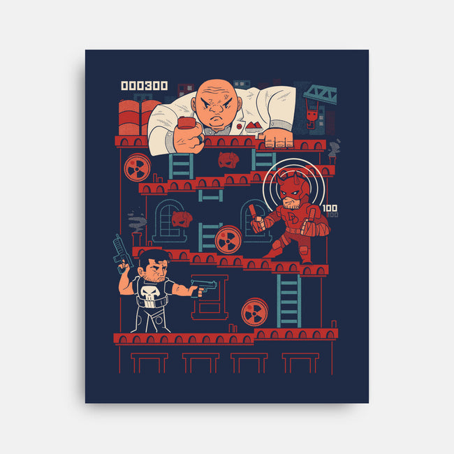 Hell’s Arcade-None-Stretched-Canvas-Heyra Vieira