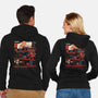 Hell’s Arcade-Unisex-Zip-Up-Sweatshirt-Heyra Vieira