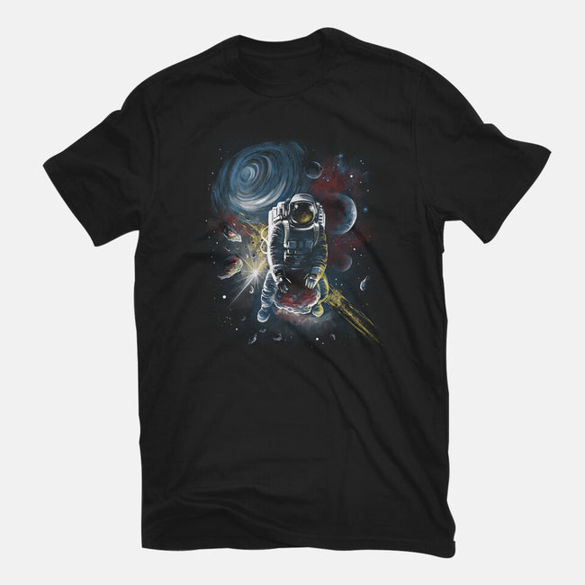 Riding Meteorites-Youth-Basic-Tee-zascanauta