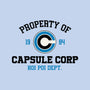 Property Of Capsule Corp-Mens-Basic-Tee-Melonseta
