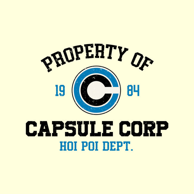 Property Of Capsule Corp-Mens-Basic-Tee-Melonseta