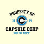 Property Of Capsule Corp-Mens-Basic-Tee-Melonseta