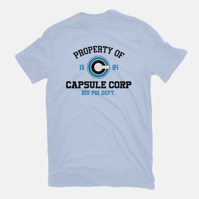Property Of Capsule Corp-Mens-Basic-Tee-Melonseta