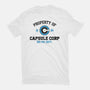 Property Of Capsule Corp-Womens-Basic-Tee-Melonseta