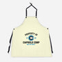 Property Of Capsule Corp-Unisex-Kitchen-Apron-Melonseta