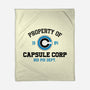 Property Of Capsule Corp-None-Fleece-Blanket-Melonseta