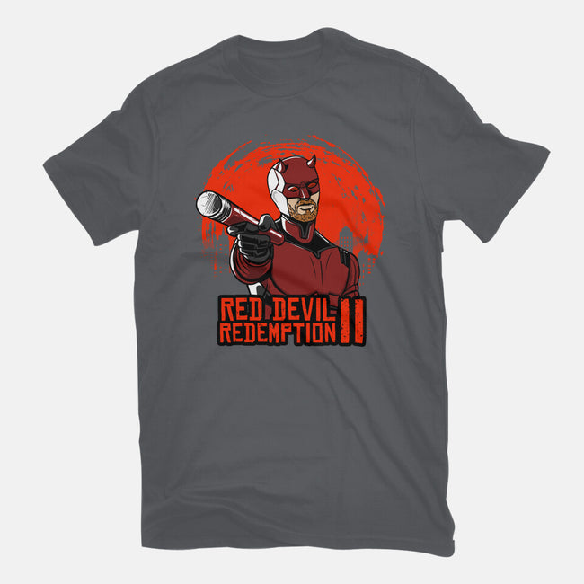 Red Devil Redemption-Unisex-Basic-Tee-joerawks