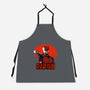 Red Devil Redemption-Unisex-Kitchen-Apron-joerawks