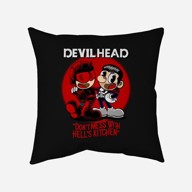Devilhead-None-Removable Cover w Insert-Throw Pillow-joerawks