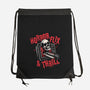 Horrorflix And Thrill-None-Drawstring-Bag-momma_gorilla