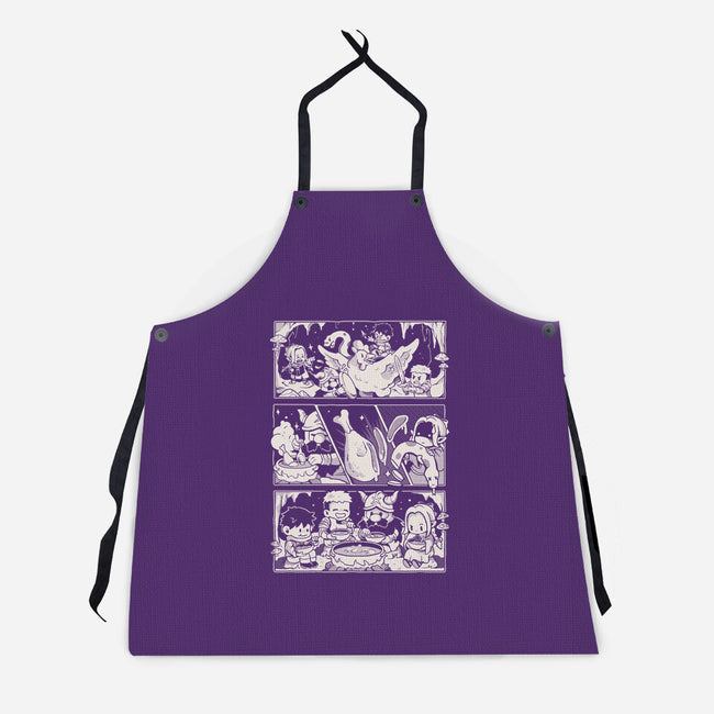 Dungeon Feast-Unisex-Kitchen-Apron-Arigatees