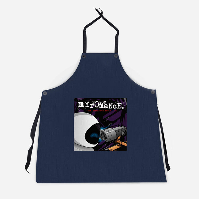 My Robot Romance-Unisex-Kitchen-Apron-jasesa