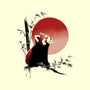 Ink Red Panda-None-Drawstring-Bag-ddjvigo