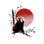 Ink Red Panda-None-Drawstring-Bag-ddjvigo