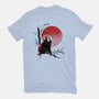 Ink Red Panda-Womens-Basic-Tee-ddjvigo