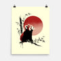 Ink Red Panda-None-Matte-Poster-ddjvigo