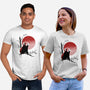Ink Red Panda-Unisex-Basic-Tee-ddjvigo