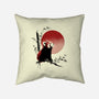 Ink Red Panda-None-Removable Cover w Insert-Throw Pillow-ddjvigo