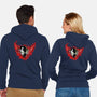 Hell Hero-Unisex-Zip-Up-Sweatshirt-nickzzarto