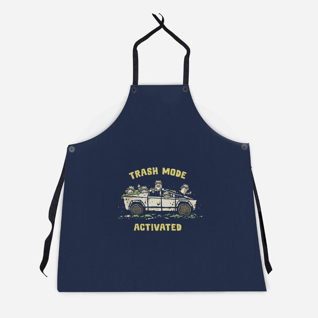 Trash Mode Activated-Unisex-Kitchen-Apron-kg07