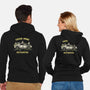 Trash Mode Activated-Unisex-Zip-Up-Sweatshirt-kg07