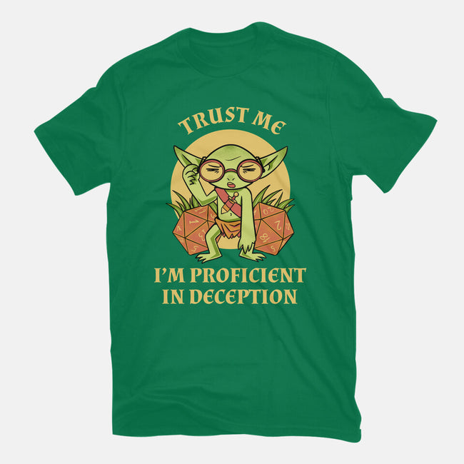 Proficient In Deception-Mens-Basic-Tee-FunkVampire