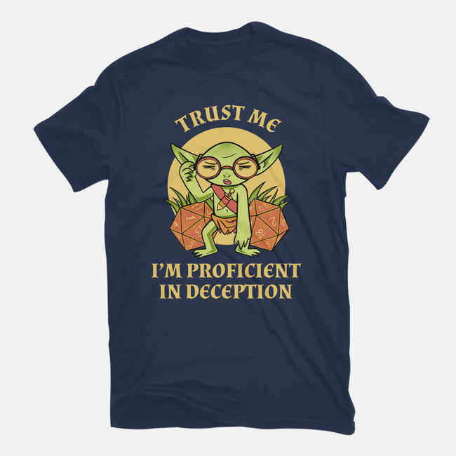 Proficient In Deception-Mens-Basic-Tee-FunkVampire