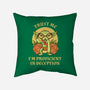 Proficient In Deception-None-Removable Cover w Insert-Throw Pillow-FunkVampire