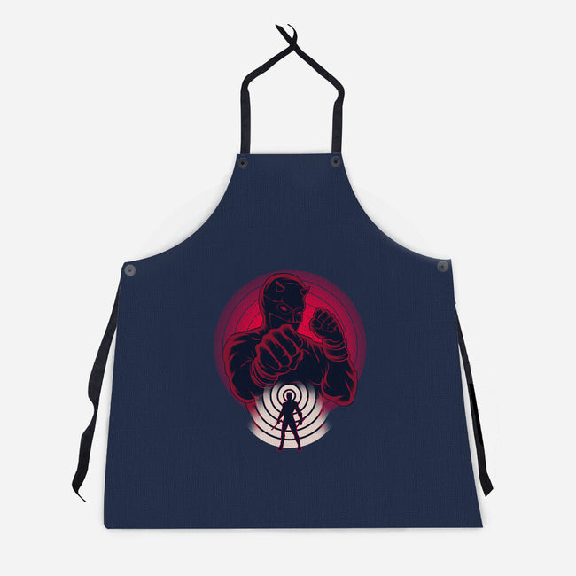 Man Without Fear-Unisex-Kitchen-Apron-rmatix