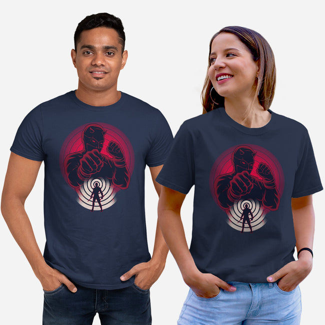 Man Without Fear-Unisex-Basic-Tee-rmatix
