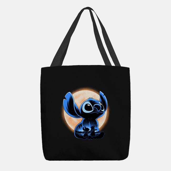 Little Alien Monster-None-Basic Tote-Bag-rmatix
