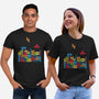 Game Cats-Unisex-Basic-Tee-Vallina84