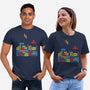 Game Cats-Unisex-Basic-Tee-Vallina84
