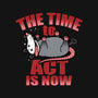The Time To Act Is Now-None-Drawstring-Bag-Boggs Nicolas