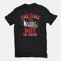 The Time To Act Is Now-Unisex-Basic-Tee-Boggs Nicolas