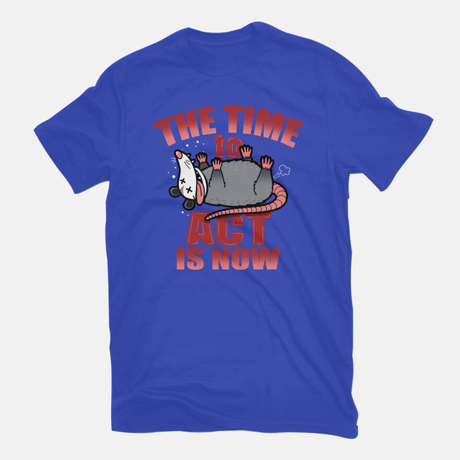 The Time To Act Is Now-Unisex-Basic-Tee-Boggs Nicolas