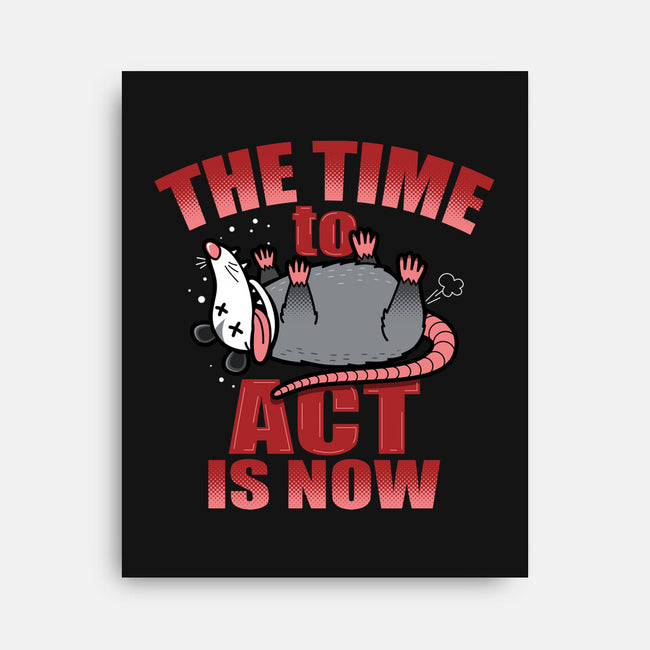 The Time To Act Is Now-None-Stretched-Canvas-Boggs Nicolas
